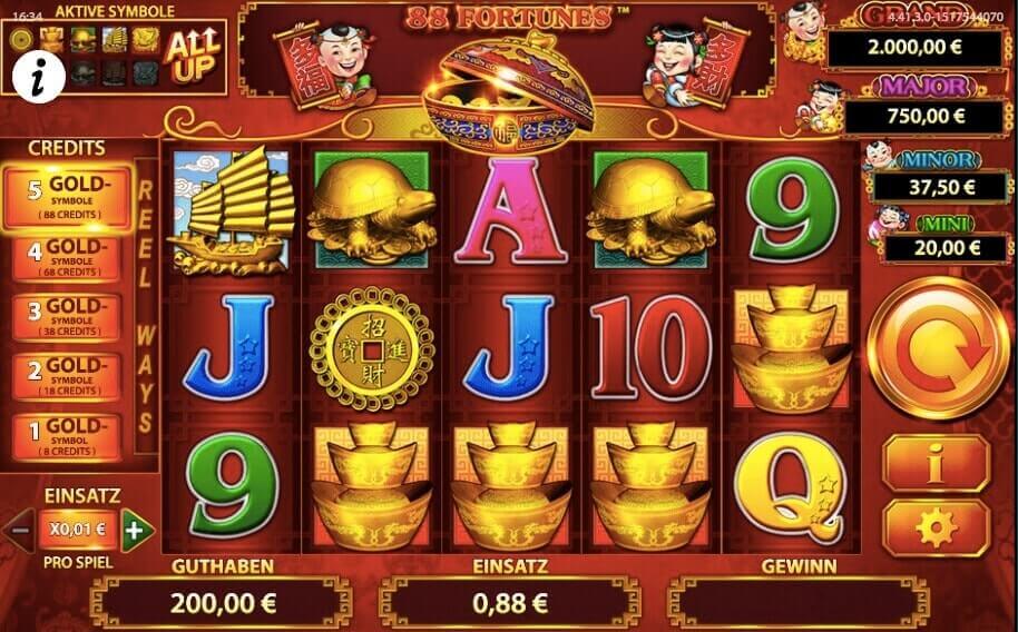 88 Fortunes Slot
