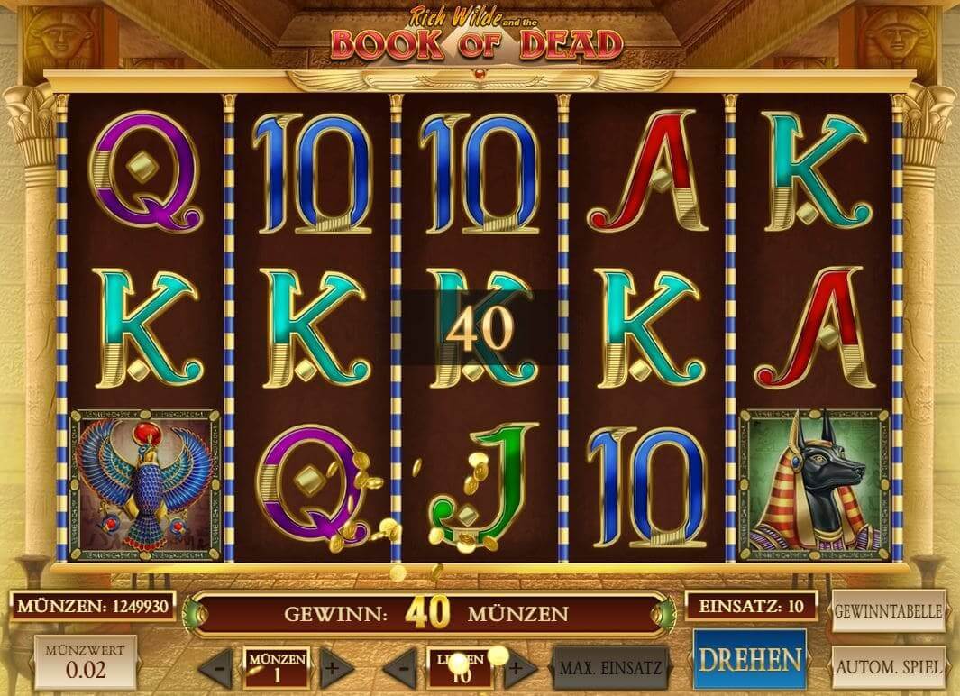 Book Of Dead Win