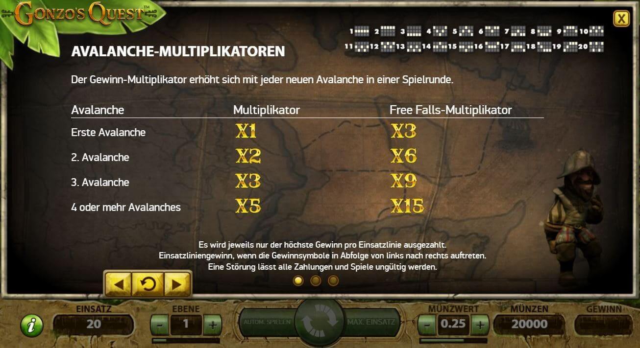 Gonzos Quest Regeln
