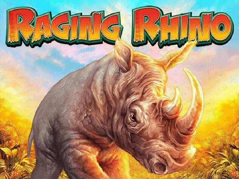 Raging Rhino Slot Logo