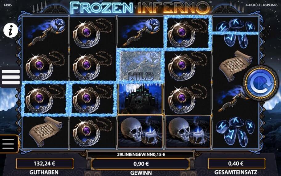 Frozen Inferno Slot Win