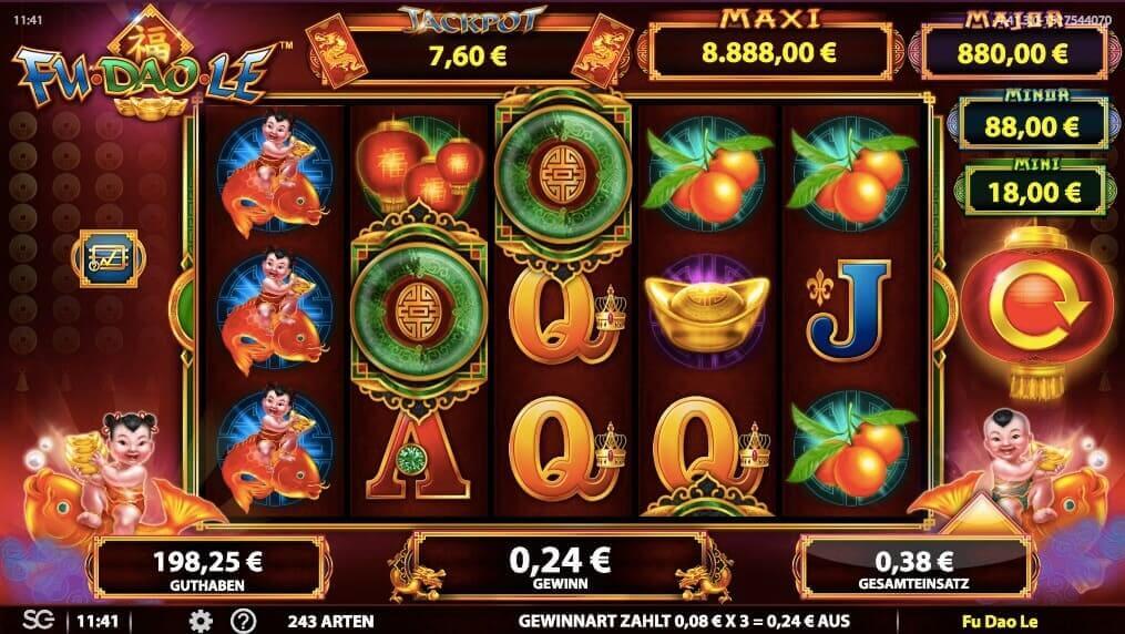 Fu Dao Le Slot Win