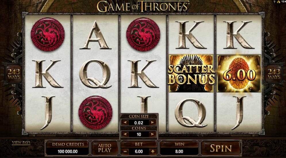 Game Of Thrones Slots Hintergrund