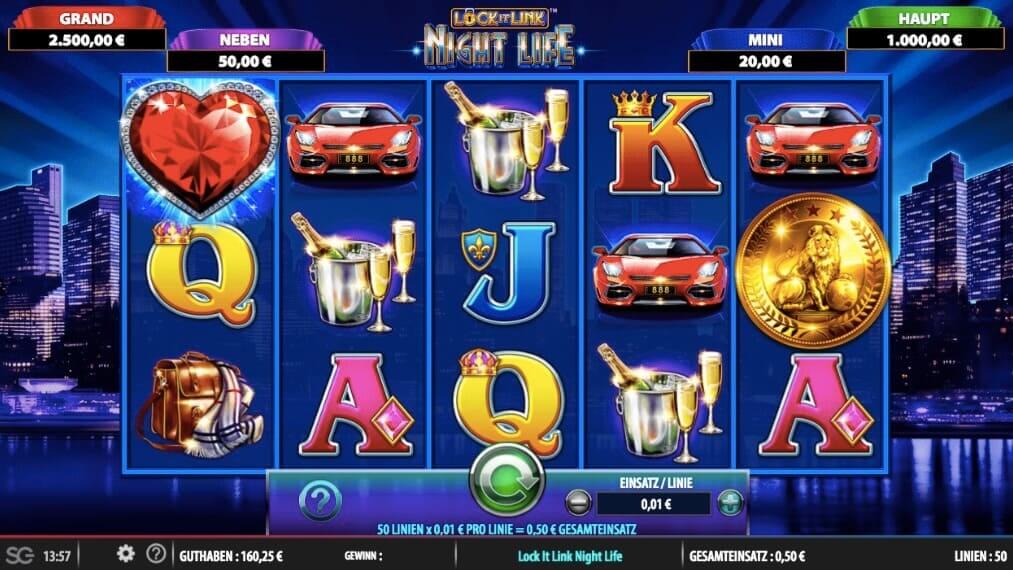 Lock It Link Night Life Slot
