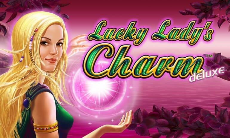 Lucky Ladys Charm Deluxe Slot Logo
