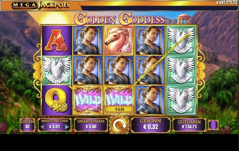 Golden Goddess Slot Win