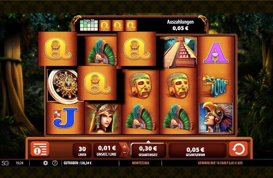 Montezuma Slot Win