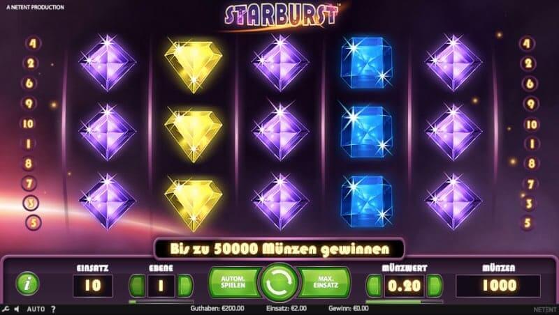 Starburst Hintergrund