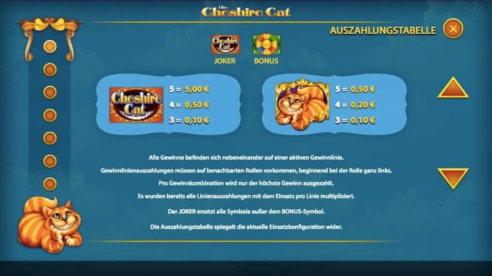 The Cheshire Cat Slot