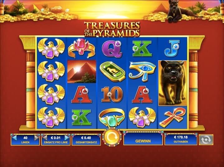 Treasures Of The Pyramids Slot