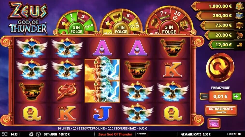 Zeus God Of Thunder Slot